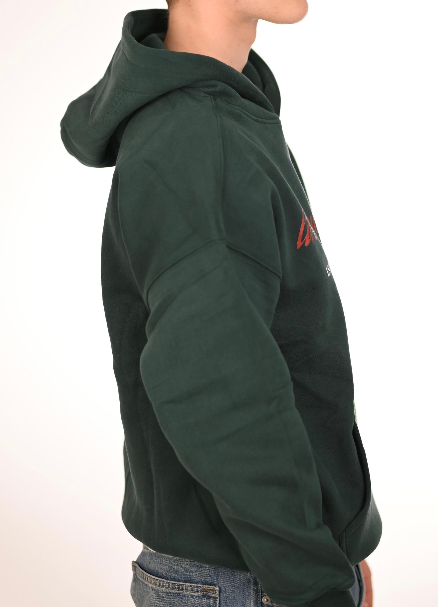 Streetwear Unisex Oversized Solid Color Fleece Hoodie