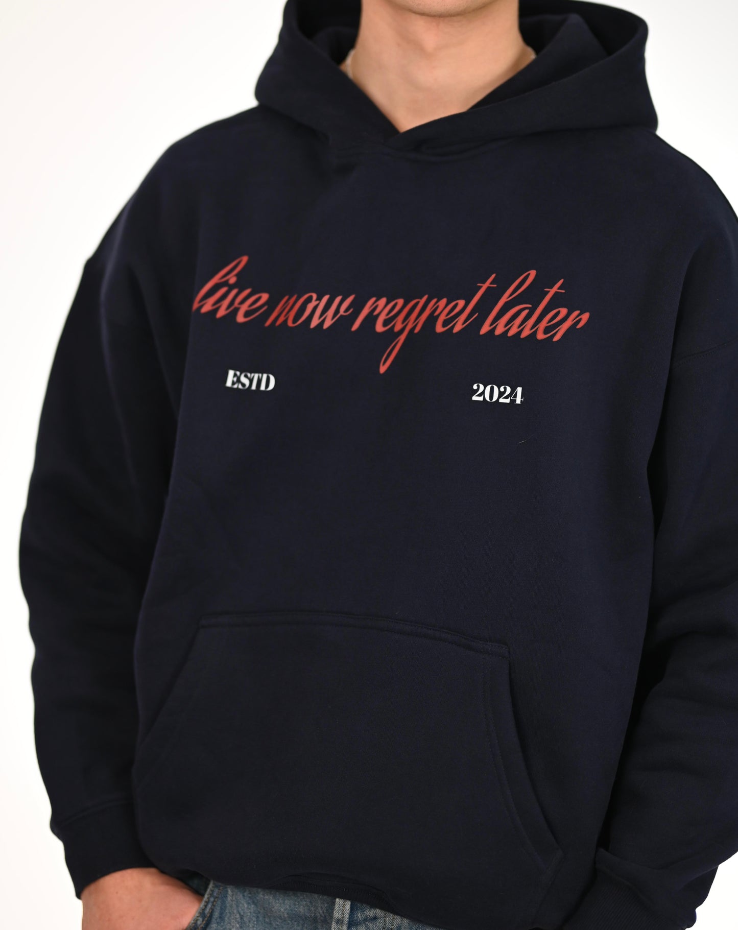 Streetwear Unisex Oversized Solid Color Fleece Hoodie